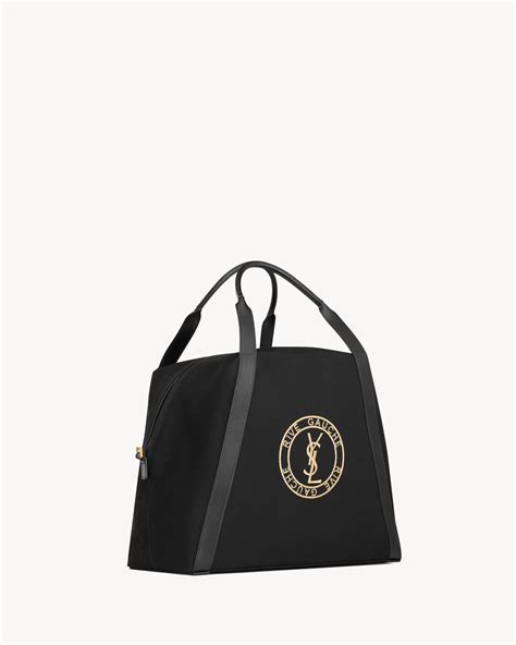 RIVE GAUCHE bowling tote in canvas 